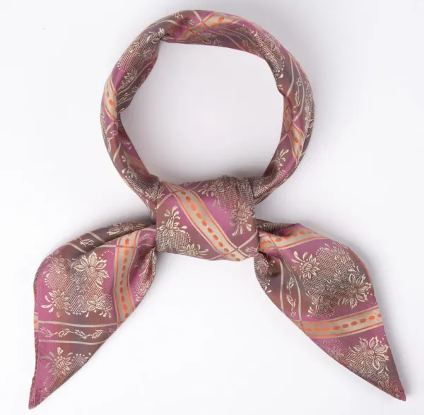 Hovedbilde Silkeskjerf - Maria, rosa