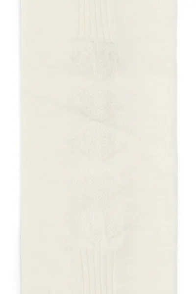 Hovedbilde  Arva bunadsstrømper - Diamant merino, kremhvit